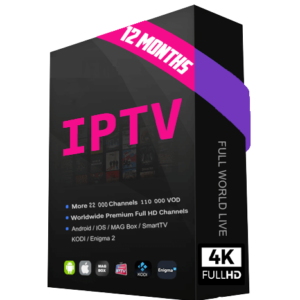 12 Month IPTV Subscription